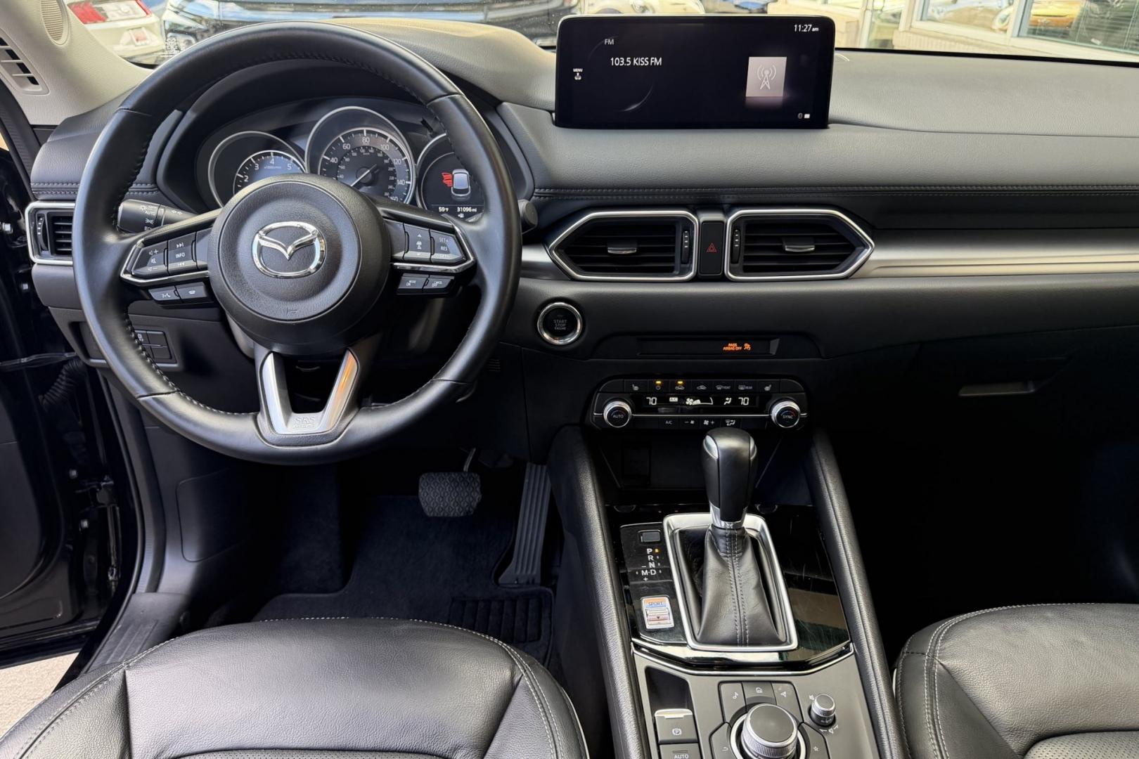 2025 Jet Black Mica /Black Mazda CX-5 2.5 S Preferred Package (JM3KFBCL0S0) with an 4 Cyl 2.5 Liter engine, Automatic 6 Speed transmission, located at 2304 W. Main St., Boise, ID, 83702, (208) 342-7777, 43.622105, -116.218658 - Remaining Factory Warranty! All Wheel Drive And Nicely Optioned With Safety And Comfort!- Photo#16