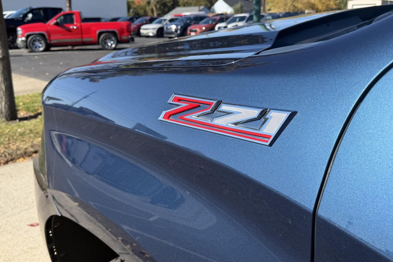 2019 Northsky Blue Metallic /Jet Black Chevrolet Silverado 1500 LT Z/71 Trail Boss (1GCPYFED6KZ) with an V8 5.3 Liter engine, Automatic 6 Speed transmission, located at 2304 W. Main St., Boise, ID, 83702, (208) 342-7777, 43.622105, -116.218658 - New Tires! Well Cared For And Clean!- Photo#1