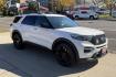 2023 Star White Metallic /Ebony Ford Explorer ST (1FM5K8GC9PG) with an V6 3.0 Liter Twin Turbo engine, Automatic 10 Speed transmission, located at 2304 W. Main St., Boise, ID, 83702, (208) 342-7777, 43.622105, -116.218658 - Highly Optioned! New Tires! Ready To Go! Power 3rd Row Seating!- Photo#2