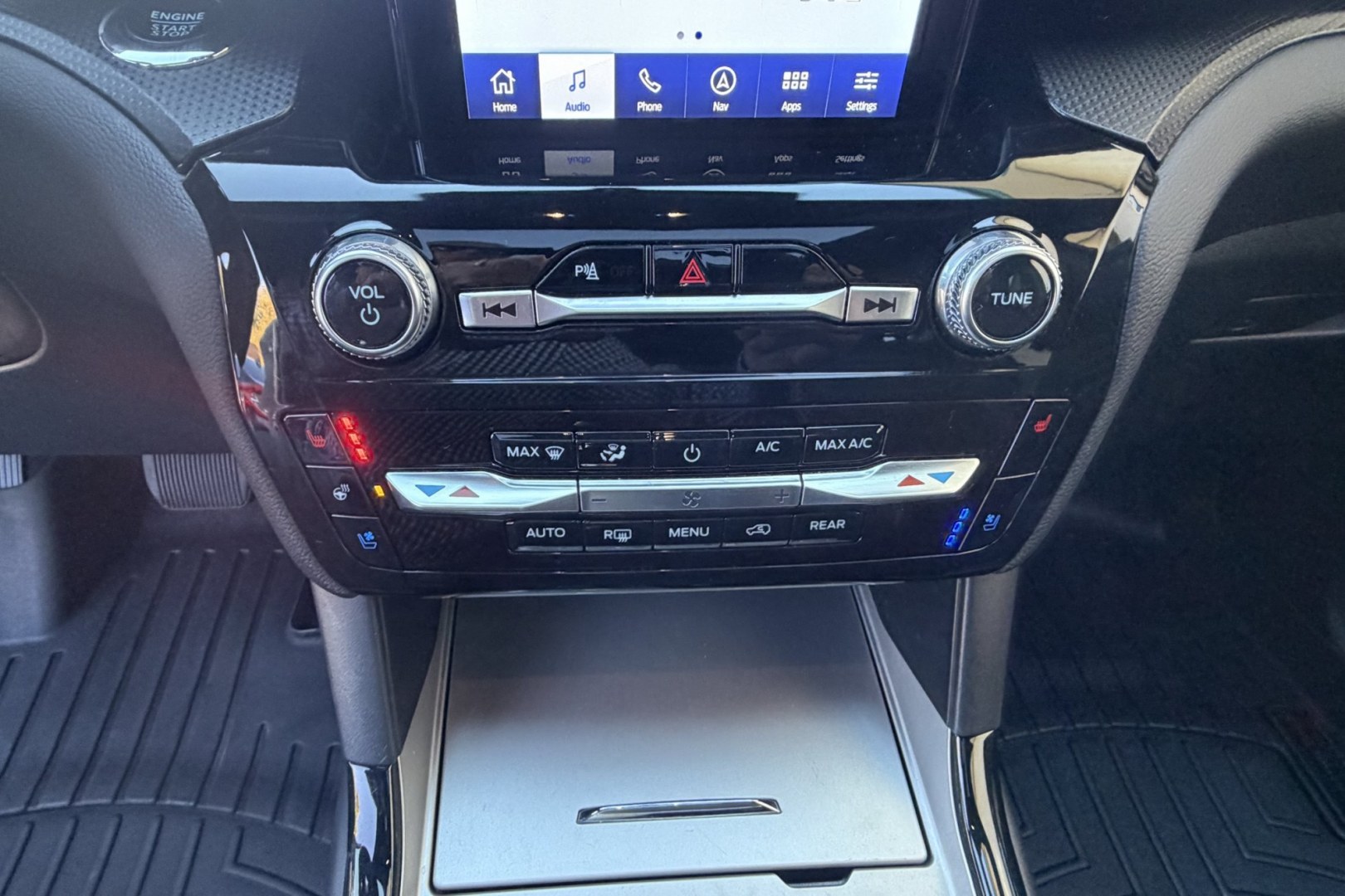 2023 Star White Metallic /Ebony Ford Explorer ST (1FM5K8GC9PG) with an V6 3.0 Liter Twin Turbo engine, Automatic 10 Speed transmission, located at 2304 W. Main St., Boise, ID, 83702, (208) 342-7777, 43.622105, -116.218658 - Highly Optioned! New Tires! Ready To Go! Power 3rd Row Seating!- Photo#14