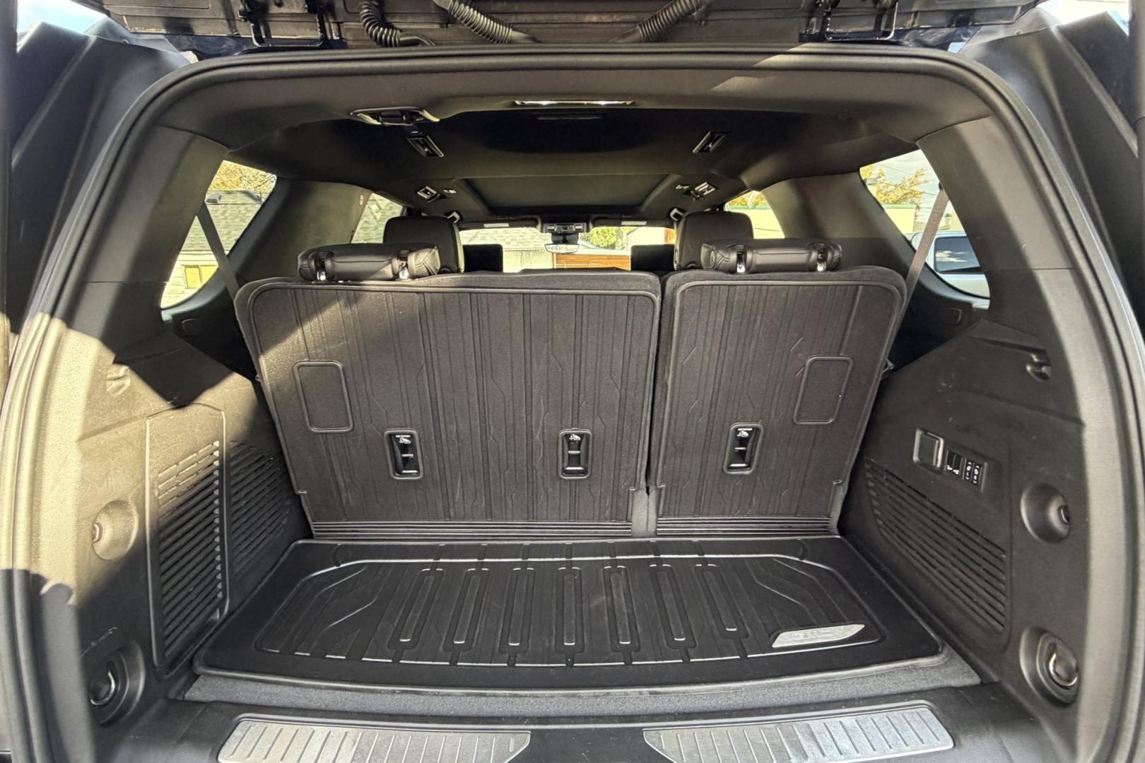 2023 Black /Jet Black GMC Yukon Denali (1GKS2DKL2PR) with an V8 6.2 Liter engine, Automatic 10 Speed transmission, located at 2304 W. Main St., Boise, ID, 83702, (208) 342-7777, 43.622105, -116.218658 - Highly Optioned Denali! Loaded With Safety, Comfort And Performance!- Photo#27