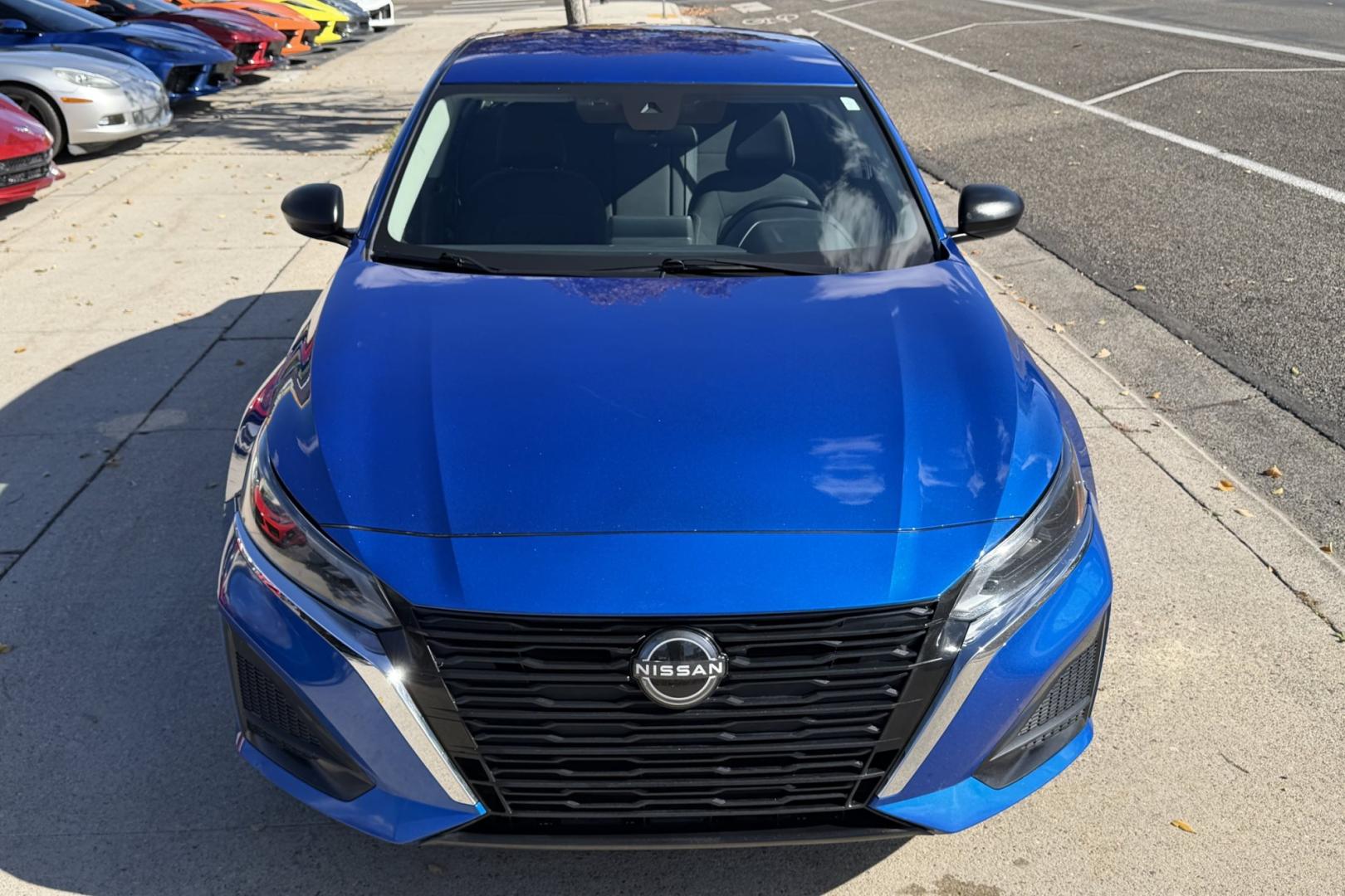 2025 Bluestone Pearl /Black Nissan Altima SV (1N4BL4DV8SN) with an 4 Cyl 2.5 Liter engine, Automatic transmission, located at 2304 W. Main St., Boise, ID, 83702, (208) 342-7777, 43.622105, -116.218658 - Remaining Factory Warranty! Loaded With Safety Features Too!- Photo#3