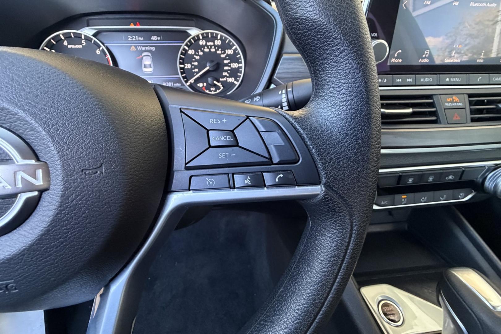 2025 Bluestone Pearl /Black Nissan Altima SV (1N4BL4DV8SN) with an 4 Cyl 2.5 Liter engine, Automatic transmission, located at 2304 W. Main St., Boise, ID, 83702, (208) 342-7777, 43.622105, -116.218658 - Remaining Factory Warranty! Loaded With Safety Features Too!- Photo#7