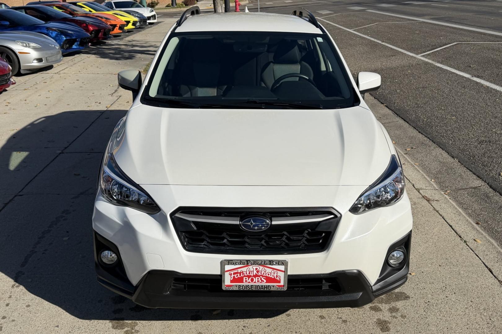 2019 White /Black Subaru Crosstrek Premium (JF2GTACC5KG) with an H4 2.0 Liter engine, 6 Speed transmission, located at 2304 W. Main St., Boise, ID, 83702, (208) 342-7777, 43.622105, -116.218658 - Manual Transmission Crosstrek With Only 19K Miles! New Tires Too!- Photo#3
