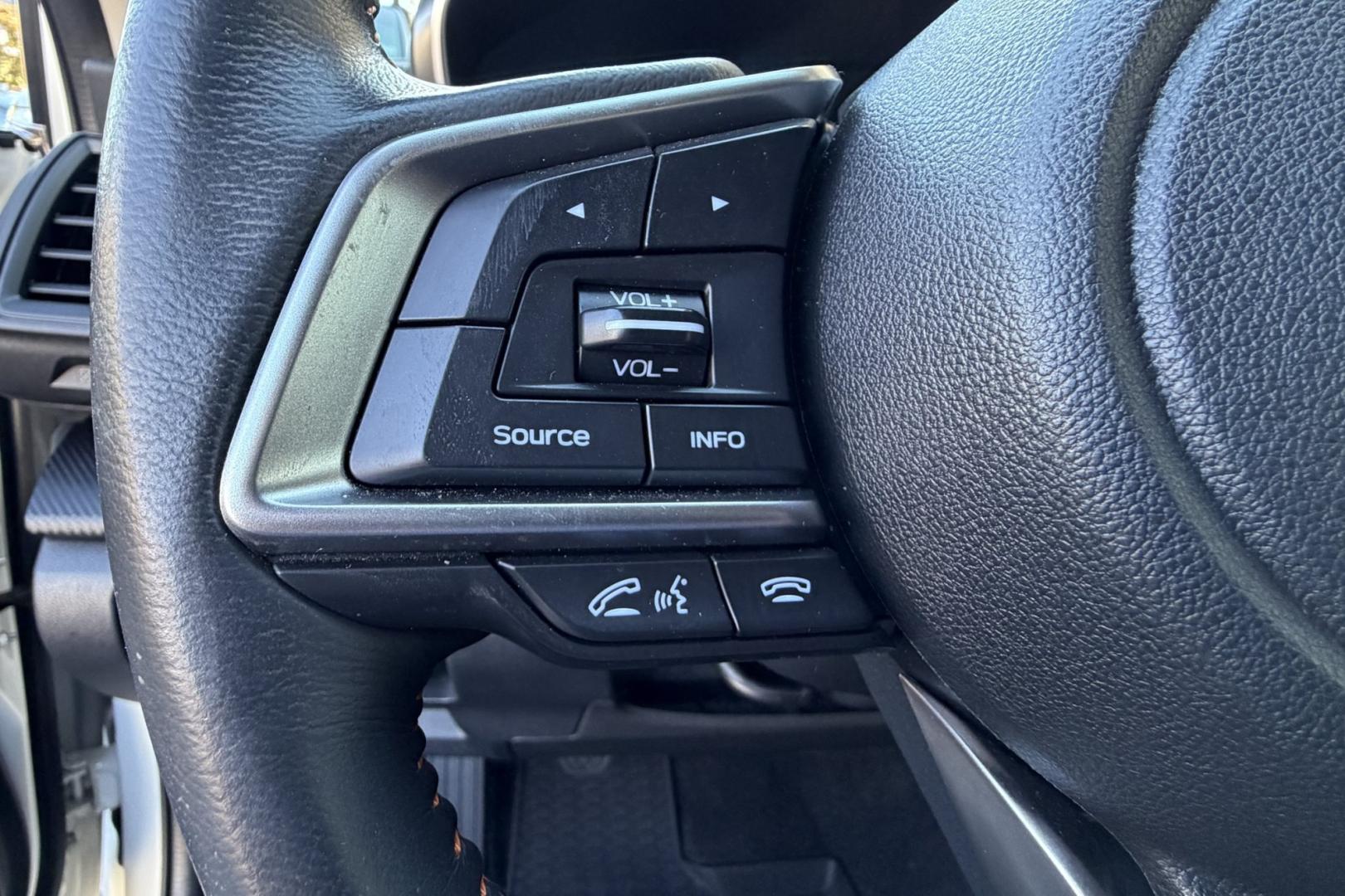 2019 White /Black Subaru Crosstrek Premium (JF2GTACC5KG) with an H4 2.0 Liter engine, 6 Speed transmission, located at 2304 W. Main St., Boise, ID, 83702, (208) 342-7777, 43.622105, -116.218658 - Manual Transmission Crosstrek With Only 19K Miles! New Tires Too!- Photo#8