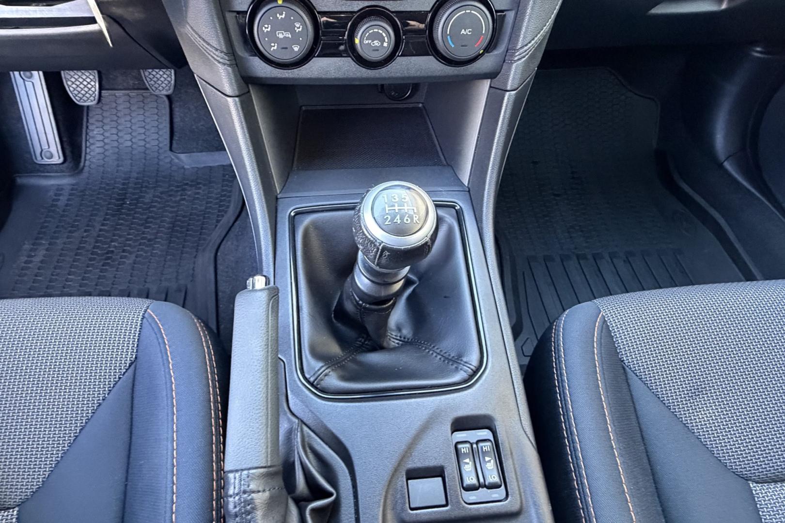 2019 White /Black Subaru Crosstrek Premium (JF2GTACC5KG) with an H4 2.0 Liter engine, 6 Speed transmission, located at 2304 W. Main St., Boise, ID, 83702, (208) 342-7777, 43.622105, -116.218658 - Manual Transmission Crosstrek With Only 19K Miles! New Tires Too!- Photo#10