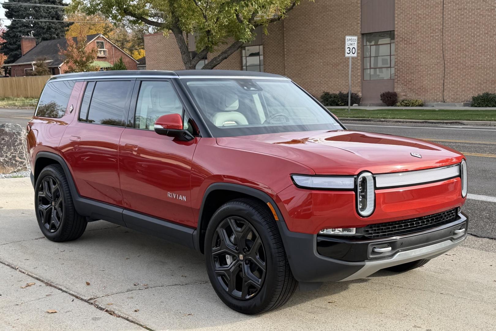 2024 Red Canyon /Shale Rivian Adventure Adventure (7PDSGBBA2RN) with an 135 kWh engine, Automatic transmission, located at 2304 W. Main St., Boise, ID, 83702, (208) 342-7777, 43.622105, -116.218658 - Stunning Rivian! Over 350 Miles of Range via EPA estimates. A lot of remaining factory warranty! Great Value!- Photo#2