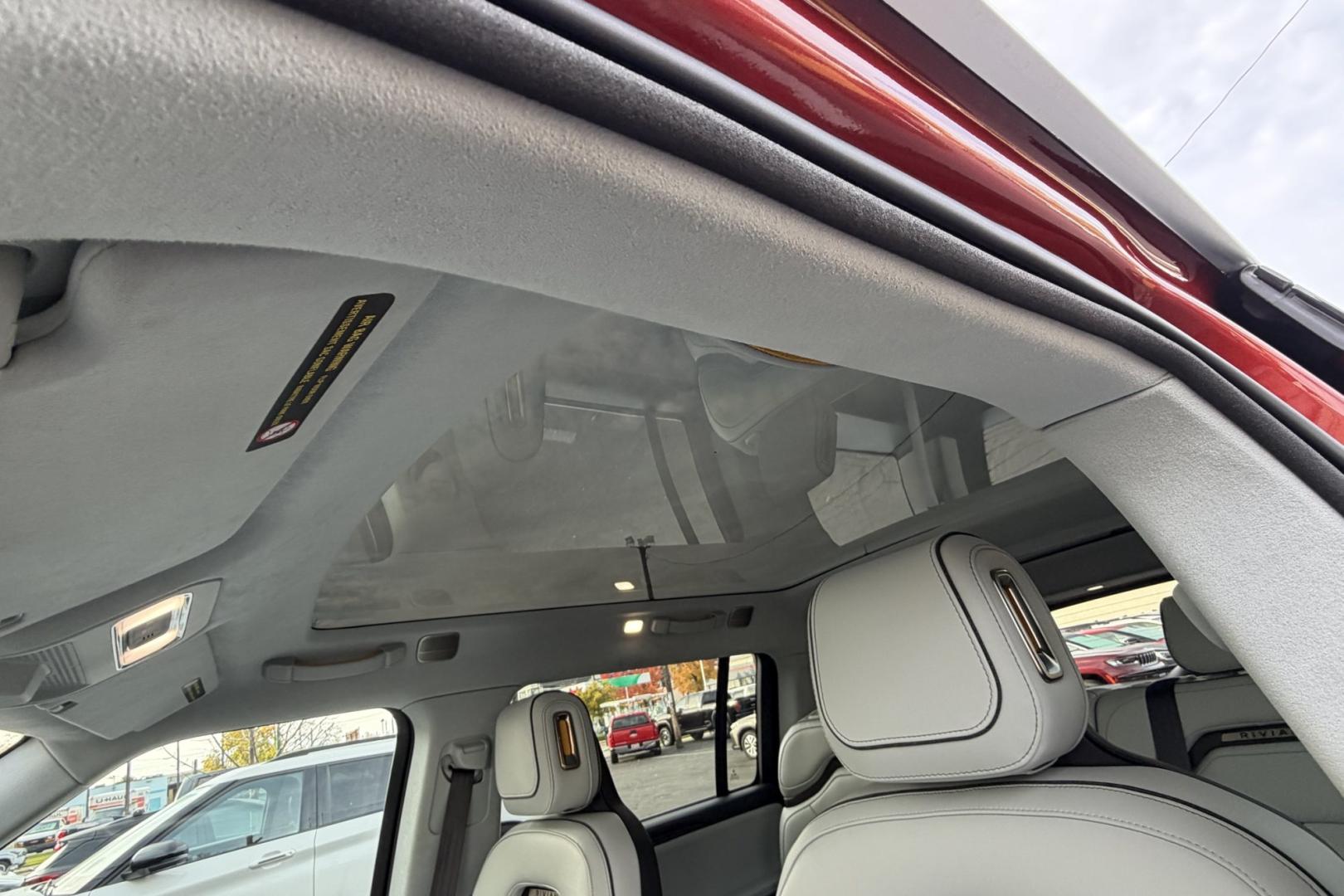 2024 Red Canyon /Shale Rivian Adventure Adventure (7PDSGBBA2RN) with an 135 kWh engine, Automatic transmission, located at 2304 W. Main St., Boise, ID, 83702, (208) 342-7777, 43.622105, -116.218658 - Stunning Rivian! Over 350 Miles of Range via EPA estimates. A lot of remaining factory warranty! Great Value!- Photo#9