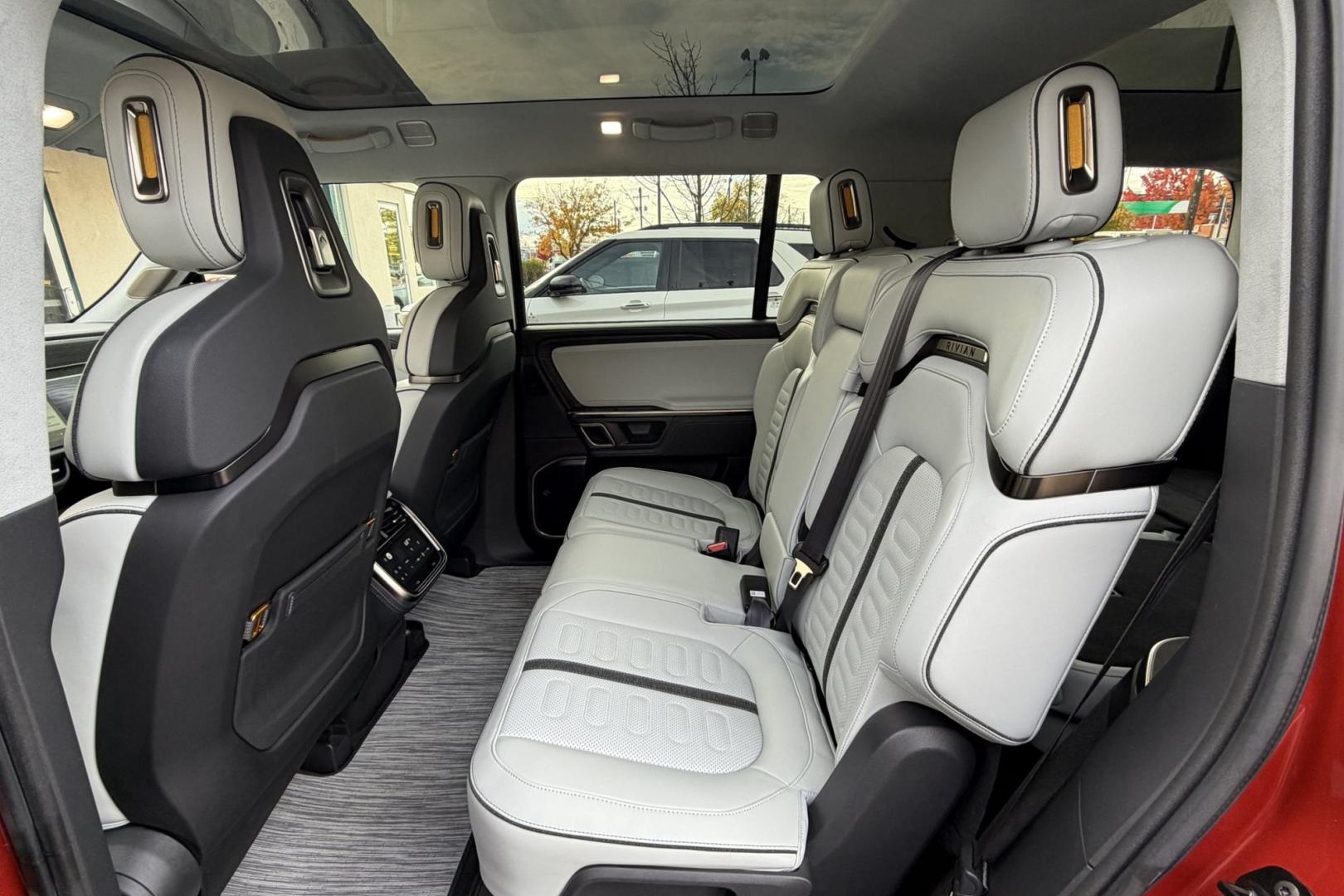 2024 Red Canyon /Shale Rivian Adventure Adventure (7PDSGBBA2RN) with an 135 kWh engine, Automatic transmission, located at 2304 W. Main St., Boise, ID, 83702, (208) 342-7777, 43.622105, -116.218658 - Stunning Rivian! Over 350 Miles of Range via EPA estimates. A lot of remaining factory warranty! Great Value!- Photo#10