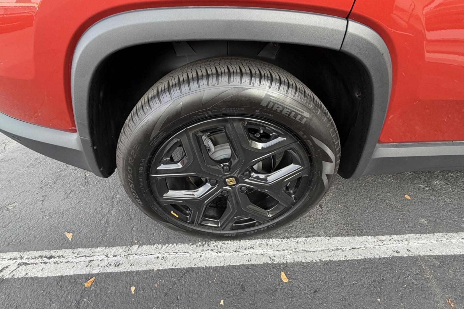 2024 Red Canyon /Shale Rivian Adventure Adventure (7PDSGBBA2RN) with an 135 kWh engine, Automatic transmission, located at 2304 W. Main St., Boise, ID, 83702, (208) 342-7777, 43.622105, -116.218658 - Stunning Rivian! Over 350 Miles of Range via EPA estimates. A lot of remaining factory warranty! Great Value!- Photo#21